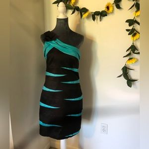 Frank Lyman One Shoulder Cocktail Dress size 10
